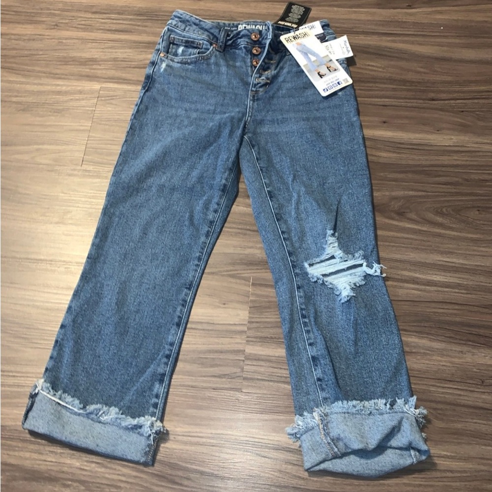 Distressed Blue Jeans size 1